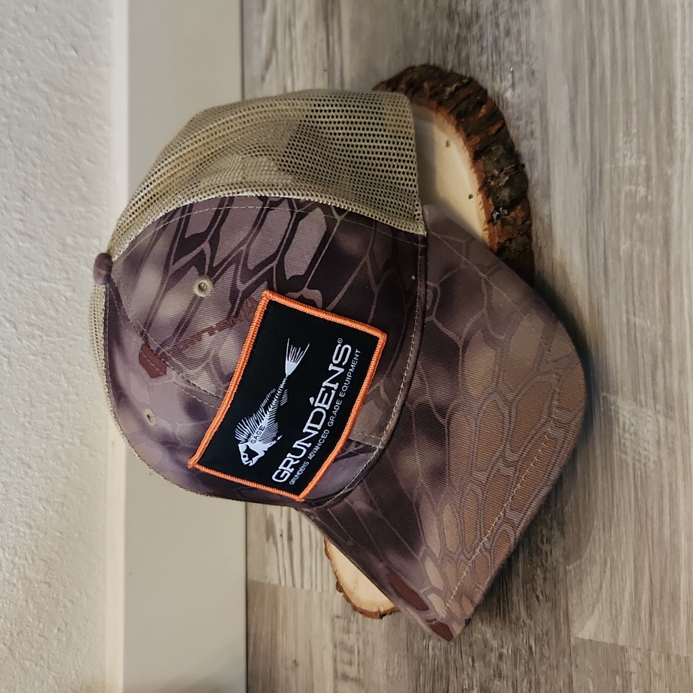 Grundens Camo Fishing Hat